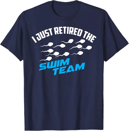 Vista 4 de Lindo Vasectomía I Just Retired The Swim Team Shirt Divertido regalo