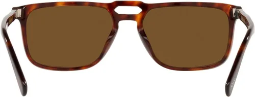 Vista 6 de Persol PO3273S - Gafas de sol rectangulares, Gris Gradiente Verde RayasGris Claro Gradiente Gris Oscuro
