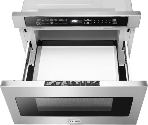 Vista 7 de THOR Kitchen Cajón profesional de microondas de 24 pulgadas - Modelo TMD2401