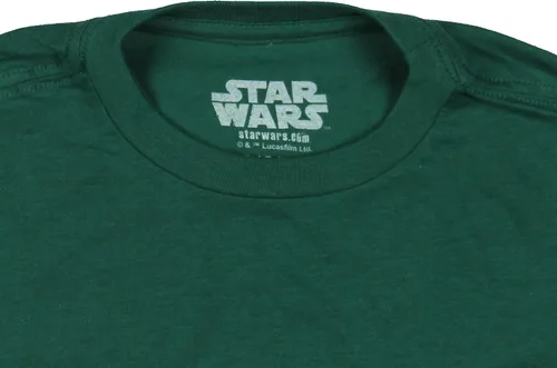 Vista 3 de Star Wars - Camiseta verde para niños con texto en inglés "These aren't the droids you're looking for Youth