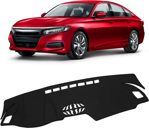 Vista 104 de FIILINES Cubierta para tablero Compatible con Mazda 3 2010-2013 Accesorios Tapete para tablero para Mazda 3 Accesorios Tapete para salpicadero
