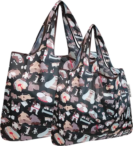 Vista 26 de Bowbear Bolsa de compras reutilizable de nylon plegable