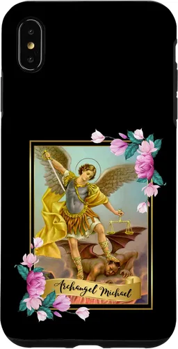 Vista 11 de Funda protectora para iPhone 17, diseño de ángel de la iglesia católica de San Miguel Arcángel