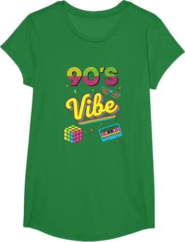 Vista 80 de 90s Nostalgia Retro Apparel - 90'S Vibe Retro T-Shirt Negro