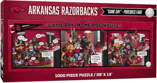 Vista 29 de YouTheFan NCAA Game Day in The Dog House - Rompecabezas de 1000 piezas
