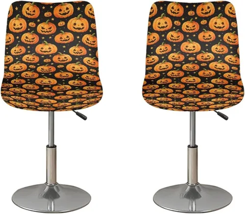 Vista 27 de American Eagle - Juego de 2 fundas para taburetes de bar para sillas de comedor, impermeables, antideslizantes, tamaño universal