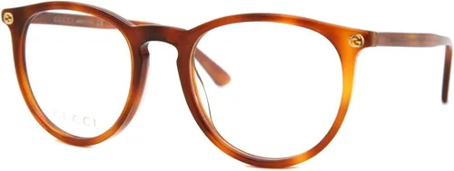 Vista 2 de Gucci GG 0027O 001 Havana - Gafas de plástico transparentes redondas 1969in