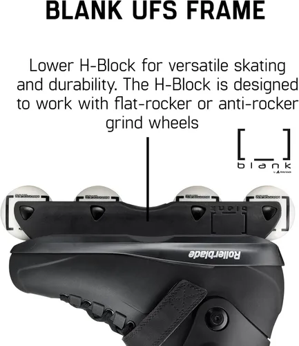 Vista 4 de Rollerblade Patines en línea para adulto unisex, ideales para fitness