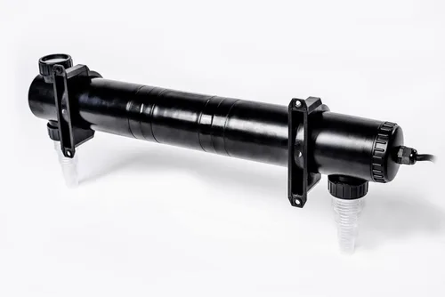 Vista 4 de Jebao PU-55 Clarificador para estanques y acuarios, 55 vatios, negro