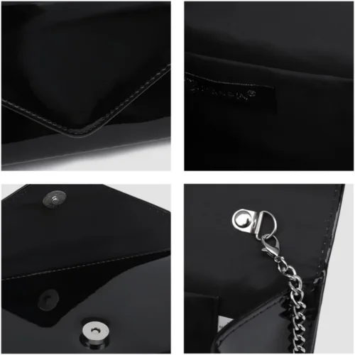 Vista 6 de Dasein Bolsos de noche con purpurina para mujer, bolsos formales para boda, fiesta, bolso de mano elegante, bolso de mano para cóctel, baile