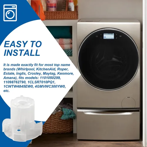 Vista 5 de 285811 Kit de reparación de agitador de lavadora de repuesto para lavadoras Whirlpool y Kenmore, compatible con AP3138838, 2744, 285746, 285811VP