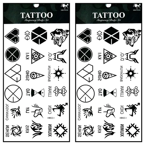 Vista 20 de Tatuajes 2 hojas de tatuaje temporal 3D paraguas de sol nubes de lluvia para mujeres hombres espalda baja hombro cuello brazo tatuaje etiqueta