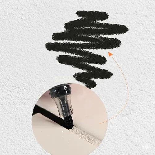 Vista 5 de Pluma de lechada – Negro – Pluma de pintura y reparación de lechada para azulejos para baño y cocina, marcador de retoque de lechada impermeable