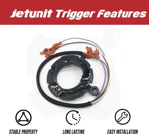 Vista 3 de Gatillo para Mercury 134-6456 18-5798 150 EFI 90 115 175 200 HP fueraborda 96455A9 96455A11 96455A6 96455A10 2 tiempos 6 cilindros 2.5 litros XR2