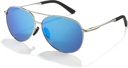 Vista 7 de Cyxus Gafas de sol polarizadas para hombre lentes de espejo clásicos protección UV