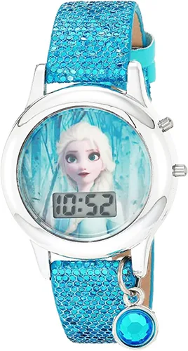 Vista 2 de Reloj Frozen de Disney Azul Patchwork Reloj de cuarzo