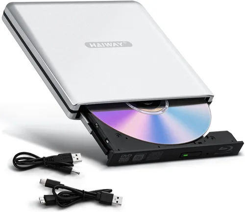 Vista 10 de 5 en 1 unidad externa de Blu-ray Burner con lector de tarjetas SD/TF