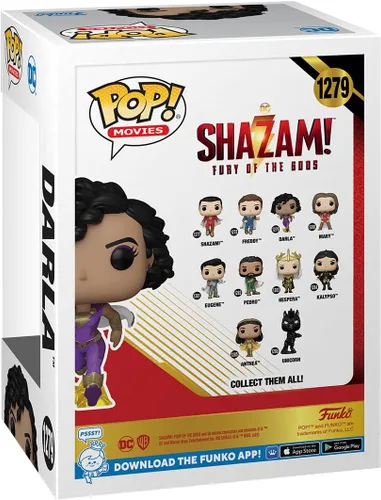 Vista 3 de Funko Pop! Movies: Shazam 2 - Darla - Figura de vinilo coleccionable - Idea de regalo - Producto oficial - para niños y adultos - Fans de películas