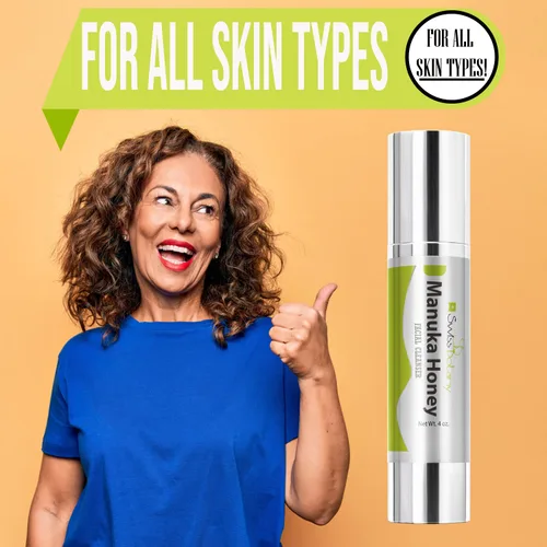Vista 8 de Swiss Botany Jabón facial de miel de Manuka con coco, almendra y romero, lavado facial de miel orgánico de primera calidad, limpiador facial de miel