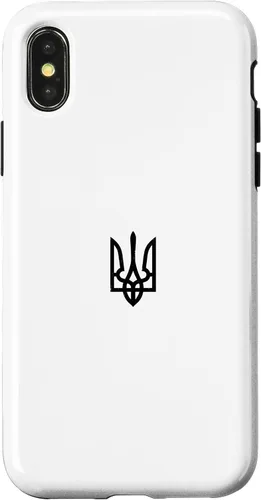 Vista 5 de Símbolo de Tridente ucraniano - Ucrania Tryzub Funda para iPhone 17