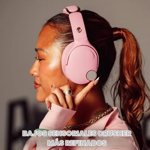 Vista 2 de Skullcandy Crusher 1080 ANC - Auriculares con sonido de Bose - Candy Dulce