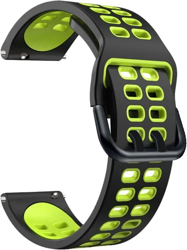 Vista 15 de Correa de silicona para reloj TicWatch Pro 3 Ultra/LTE/2021 GPS S2 E2 GTX reemplazo 20 0.866 in pulsera