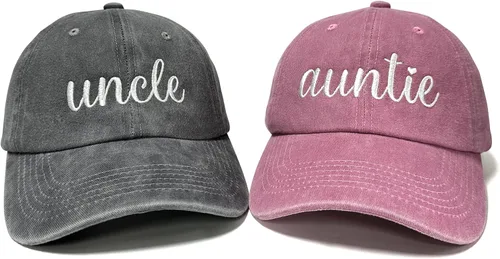 Vista 14 de Sombreros bordados para tío tía, abuelo, abuela, mamá, mini