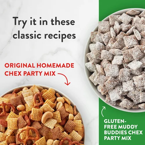 Vista 6 de Chex de maíz sin gluten, cereal para el desayuno, ingrediente casero de Chex Mix, 12 oz
