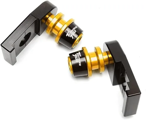 Vista 4 de Marco de bloque de ajuste de cadena de carretes deslizadores para Yamaha TENERE 700 Tenere700 XTZ 700 XTZ700 2019-2021 (Color : Glod)