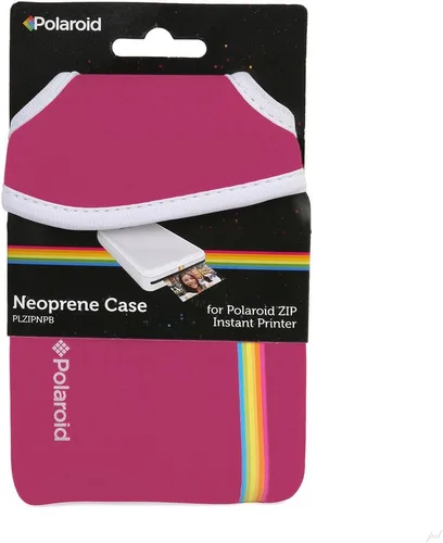 Vista 4 de Zink Polaroid - Funda de neopreno para cámara instantánea Polaroid Snap & Snap Touch (rosa)