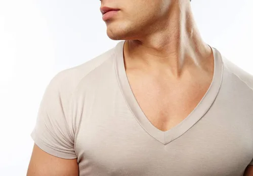 Vista 6 de Mr. Davis - Camiseta interior de bambú con cuello en V para hombre, 4