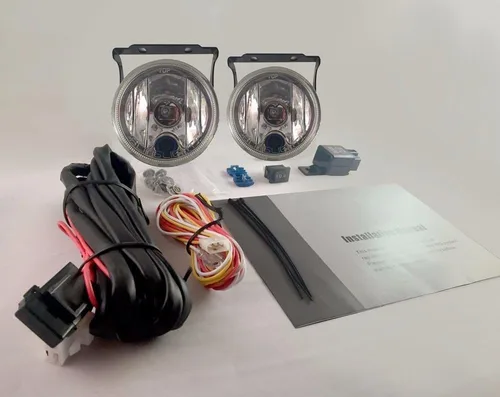 Vista 5 de Parachoques xenón halógeno niebla lámparas de conducción luces para 2017 2018 2019 2020 Nissan Armada