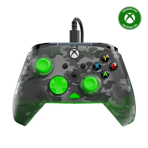 Vista 12 de Turtle Beach Rematch Core Wired Gaming Controller - Licensed for Xbox Series X S, Xbox One & Windows PCs - Audio Controls, Rumble Motors & Impulse