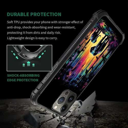 Vista 711 de Funda compatible con iPhone 15, diseño de elefantes africanos, diseño increíble a prueba de golpes, antiarañazos, carcasa trasera de policarbonato