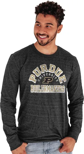 Vista 15 de Blue 84 NCAA - Camiseta de manga larga para hombre Tri-Blend