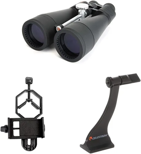 Vista 7 de Celestron SkyMaster 20X80 Astro Binoculares - Binoculares de astronomía con estuche de transporte de lujo - Binoculares potentes - Enfoque ultra