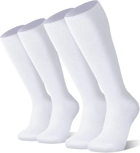 Vista 8 de FITRELL Paquete de 23 calcetines de béisbol y sóftbol para niños, jóvenes, hombres y mujeres, calcetines altos hasta la rodilla (varios colores)