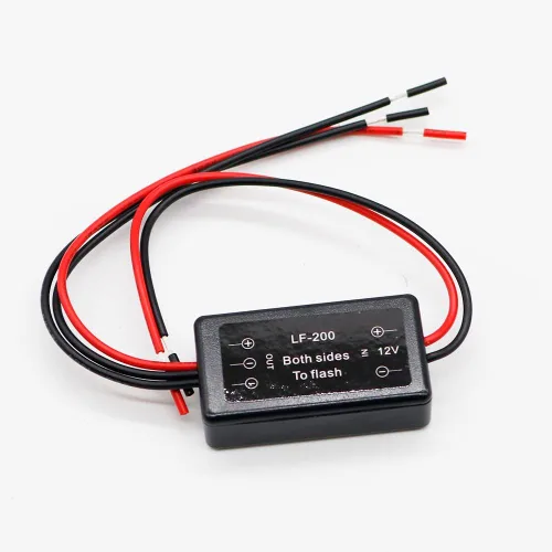 Vista 10 de Controlador de flash controlador estroboscópico módulo intermitente para luz LED de freno de coche (LF-100A)