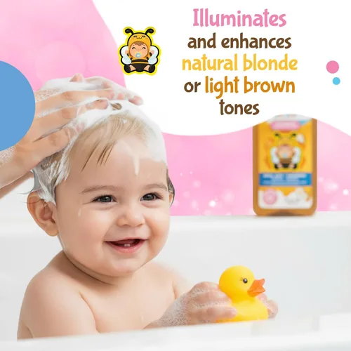 Vista 3 de Tio Nacho Royal Baby Champú para cabello y cuerpo con jalea real y manzanilla, 13.5 onzas líquidas, hipoalergénico, suave, sin desgarros, todo en uno