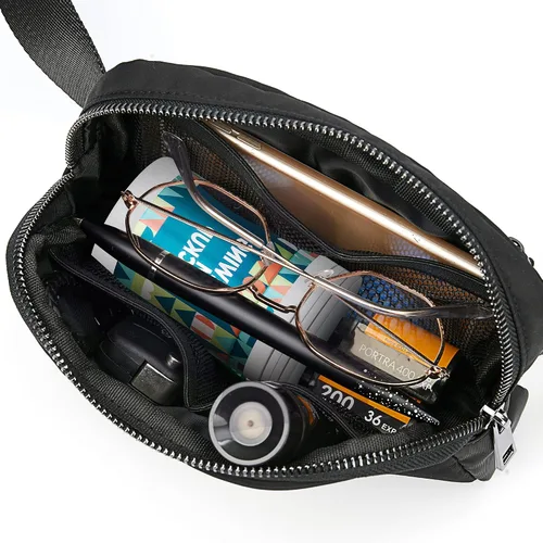 Vista 8 de Fanny Pack-P, Negro -, Riñoneras