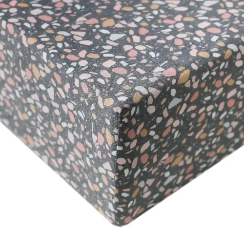 Vista 18 de Copper Pearl: Sábanas de punto prémium para cuna de bebé para niños y niñas, transpirables y suaves, sábanas ajustables para colchones estándar