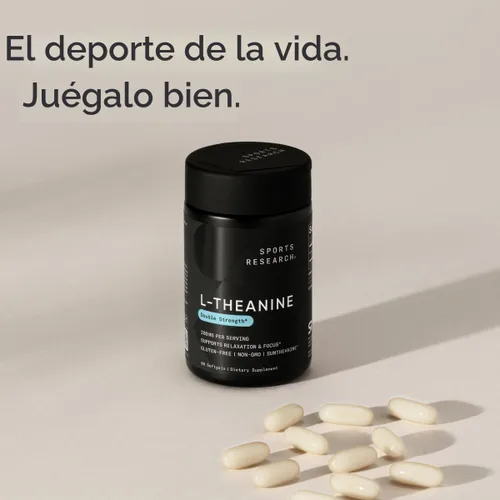 Vista 7 de L-teanina, 0.0064 oz, (doble fuerza) en aceite de coco orgánica prensada en frío, sin OMG y libre de gluten, 60 softgel líquido, fabricado en EE.