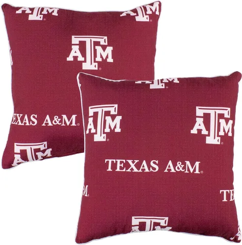 Vista 28 de College Covers Everything Comfy Auburn Tigers - Almohada decorativa de 16 x 16 pulgadas, incluye 2 almohadas