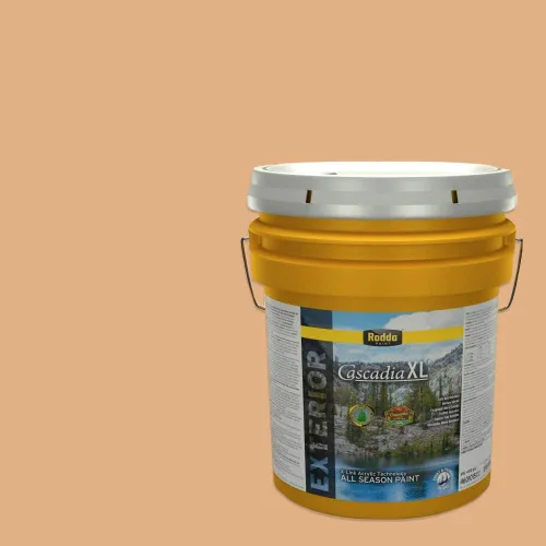 Vista 210 de Rodda Paint CASCADIA ZERO - Pintura plana e imprimación para interiores en uno, cuarto de galón, crema de ballet