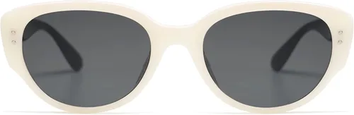 Vista 3 de Gafas de sol retro ovaladas para mujer, diseño de ojo de gato de los años 90, estilo vintage, AP3650