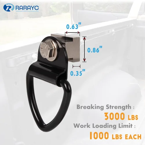 Vista 3 de 6 accesorios para riel de cama para Toyota Tacoma y Toyota Tundra