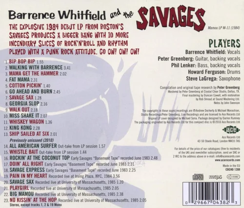 Vista 2 de Barrence Whitfield & the Savages