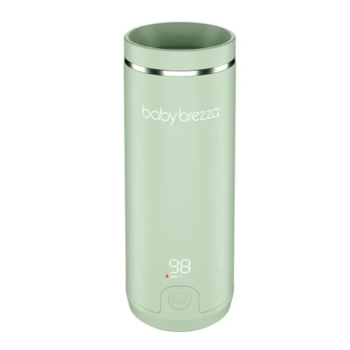 Vista 15 de Baby Brezza Calentador portátil – Calentamiento de biberones 3 veces más rápido - Calentador de leche materna y fórmula para viajes - Calentamiento