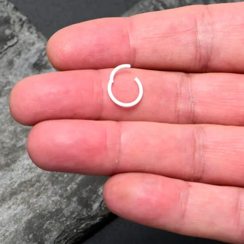 Vista 4 de Body Candy Segment Hoop Rings 18 Gauge 316l Surgical Steel Lip Ring Cartilage