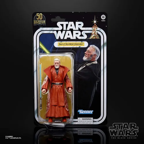 Vista 7 de STAR WARS The Black Series Ben (OBI-Wan) Kenobi - Figura de acción coleccionable de la trilogía original del 50 aniversario de Lucasfilm de 6